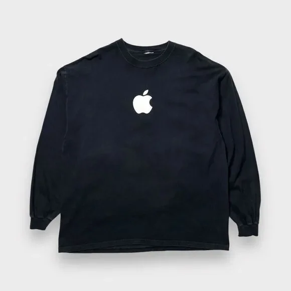 Vtg Y2K Apple Top 5 Holiday GIfts Shirt, 2-Sided Promo, iPod iBook Mac Xmas 2XL - Picture 2 of 6